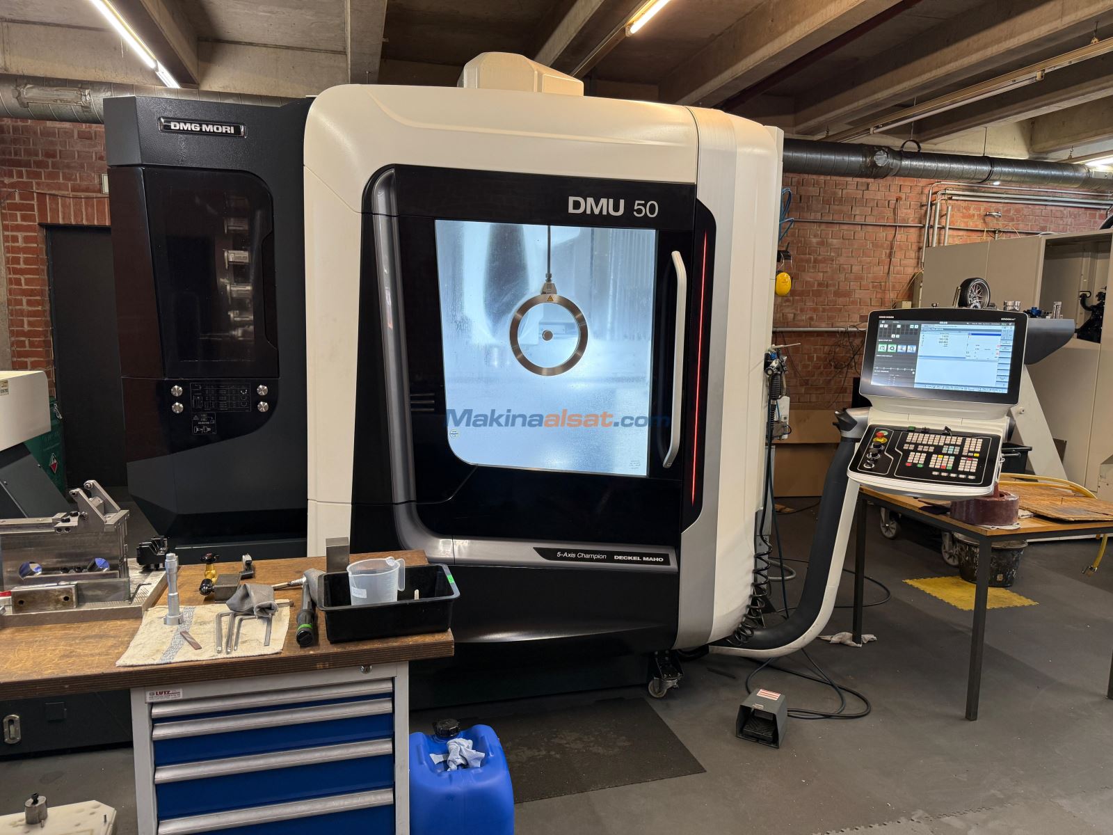 DMG DMU50 2019 MODEL 3.GENERATİON 5 EKSEN DİK İŞLEME MERKEZİ