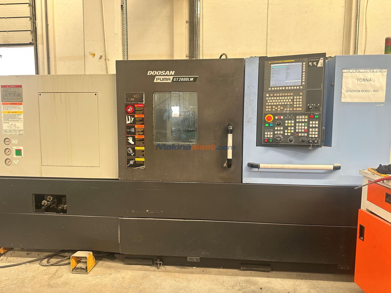 DOOSAN GT 2600 LM C EKSENLİ CNC TORNA