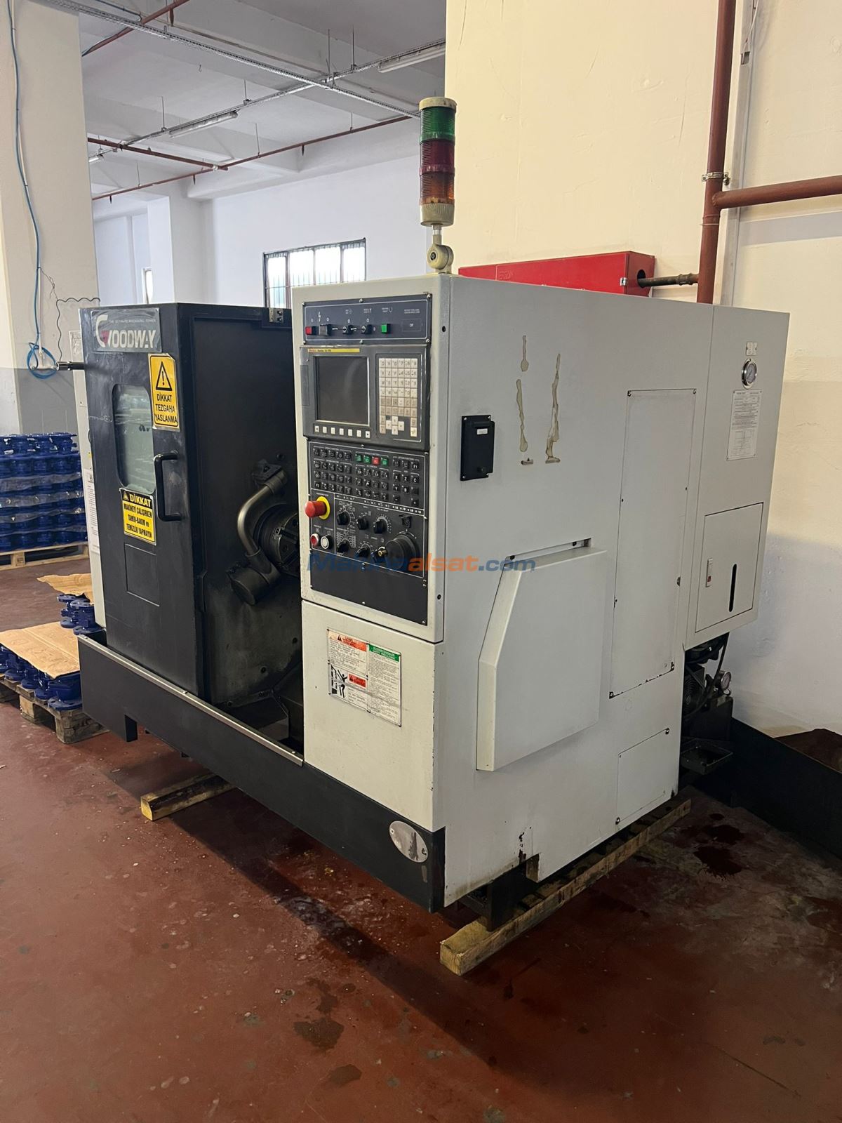 Satılık ikinci el GOODWAY GLS-2000 CNC TORNA CNC Torna makinesi