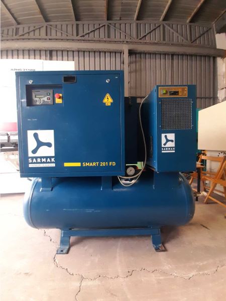 SARMAK 15 KW VİDALI KOMPRESÖR