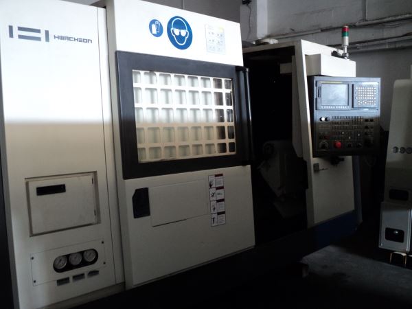 10 inç 800 boy Hwacheon H-Tech 300 Cnc Torna