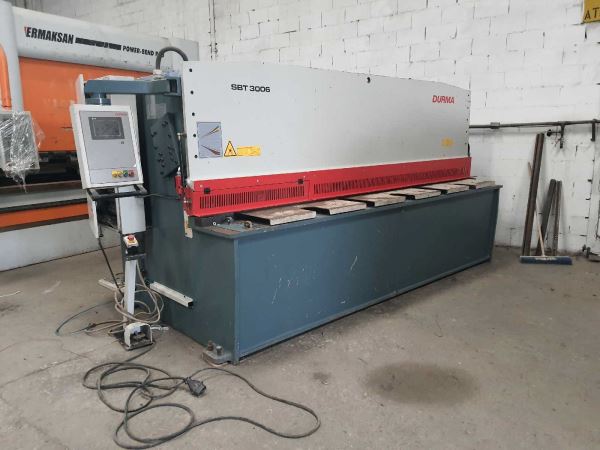 Durma 3 Metre 6 mm Hidrolik Giyotin Makas