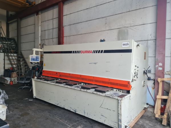 DURMA 3100x13 MM HİDROLİK GİYOTİN MAKAS