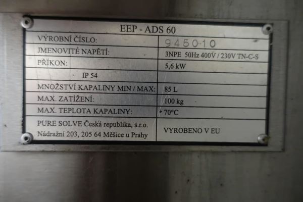 PURE SOLVE OTOMATİK PARCA YIKAMA MAKİNASI