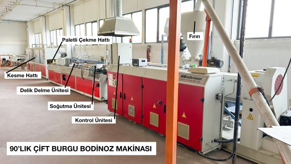 Zayıf Akım ve Data Sektörüne Yönelik PVC Kablo Tavası Üretim Hattı