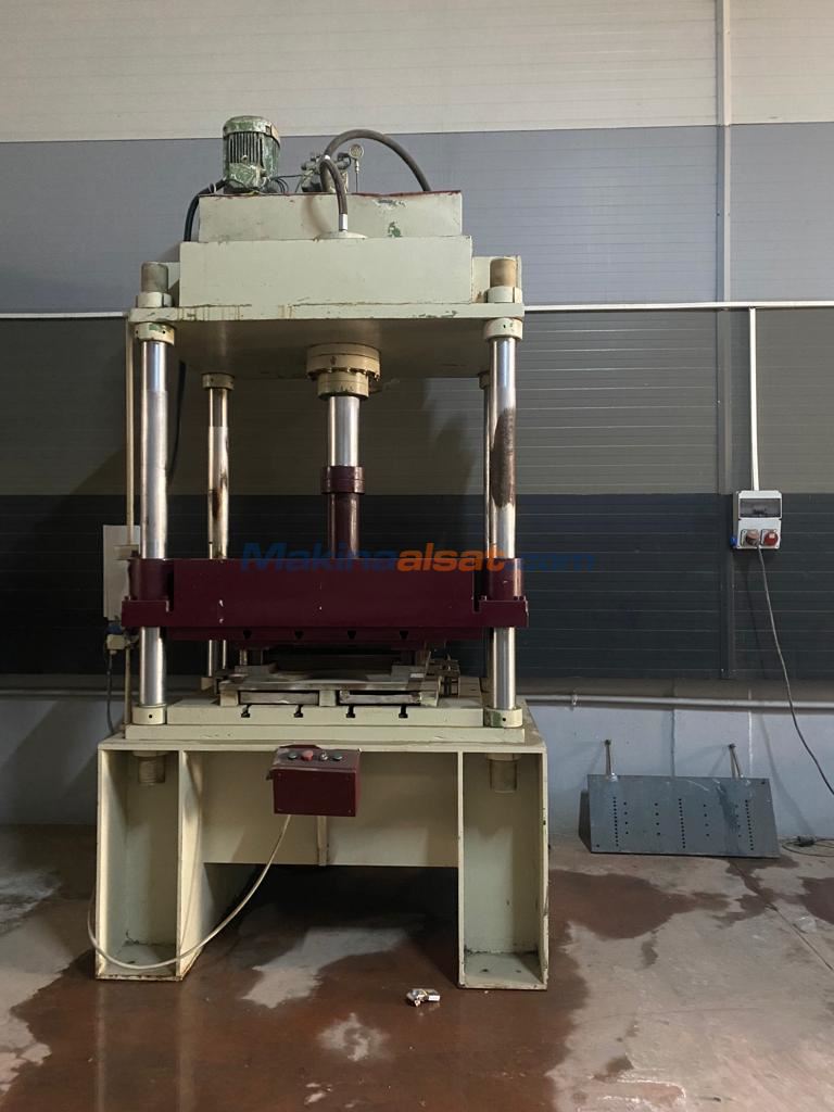 150 Ton Geniş Tabla 4 Kolonlu Hidrolik Pres