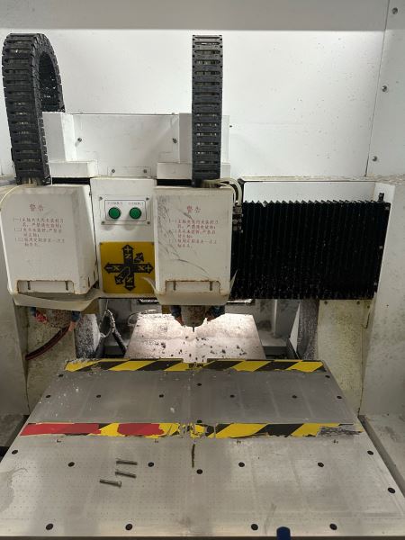 3 Eksenli 2 Kafalı CNC Alüminyum İşleme