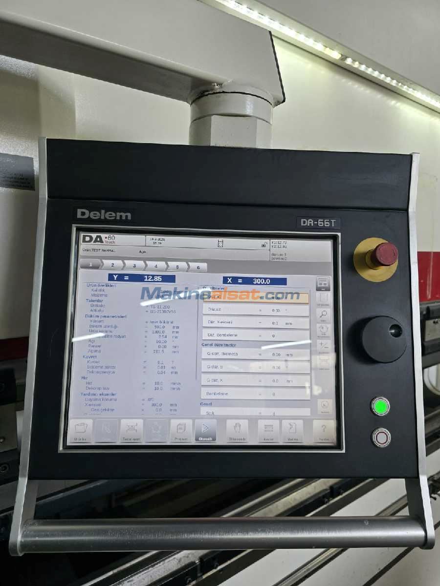 2015 BAYKAL APHS 3100 X 120T X 6MM CNC 6 EKSEN ABKANT PRES