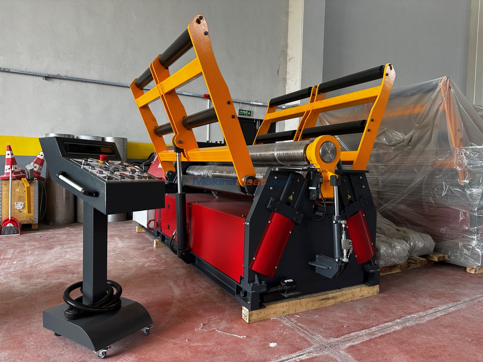 4R HMS 2050X200 HİDROLİK 4 TOPLU SİLİNDİR