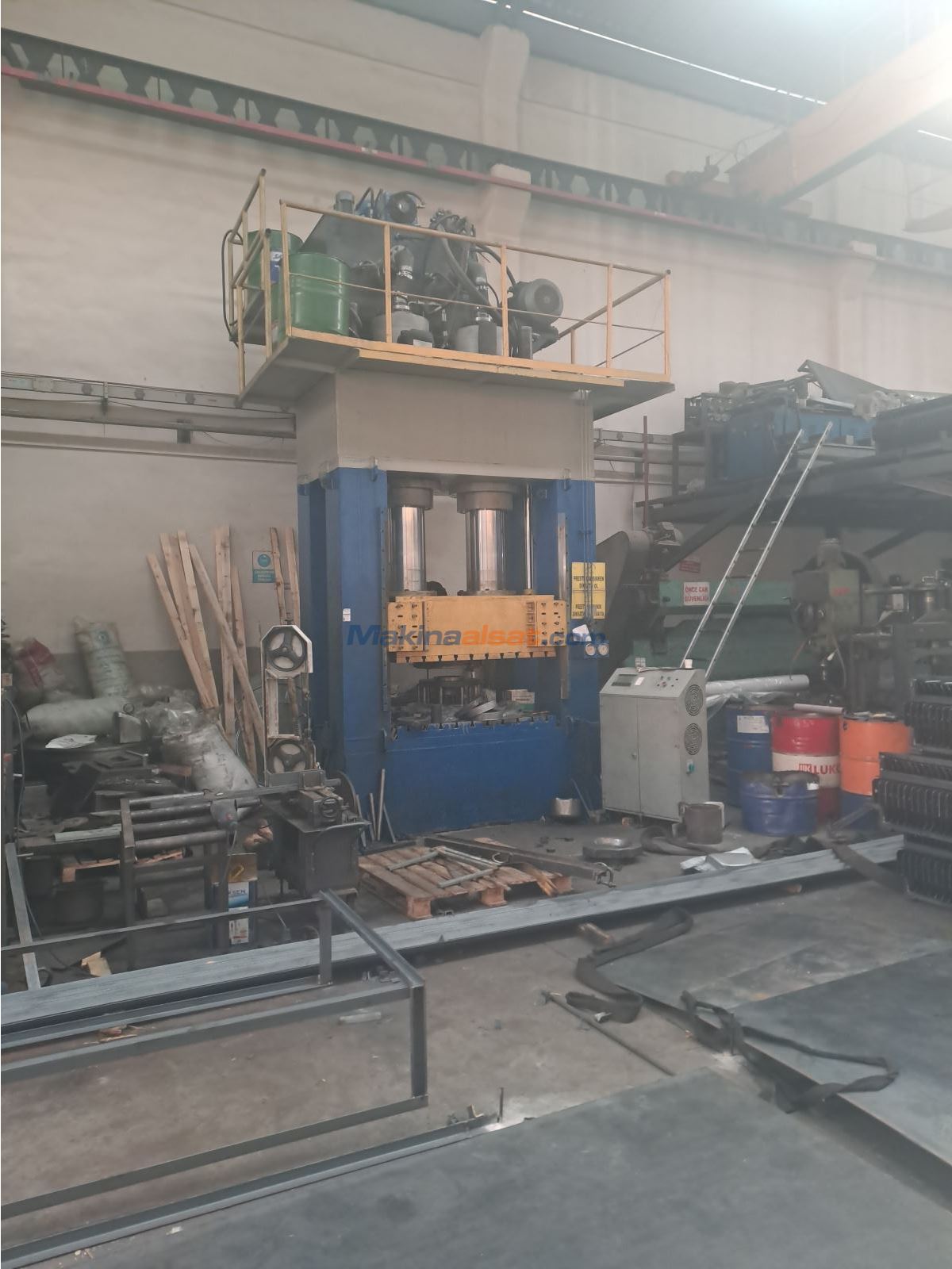 650 Ton Çift Tesirli Sıvama Presi