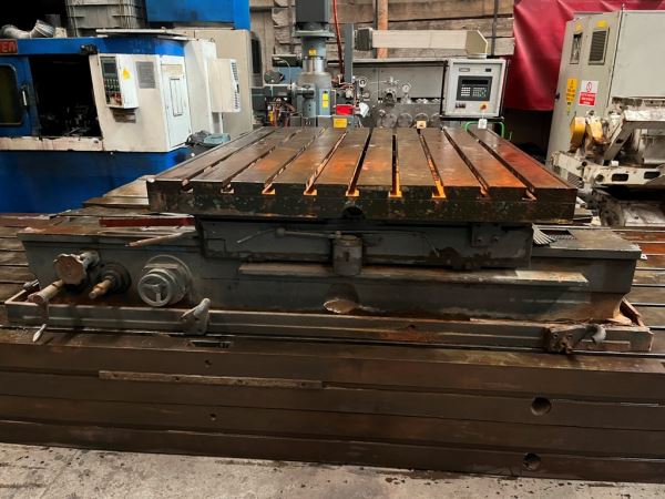 1800 x 1600 mm BORWERK T KANALLI DÖNER TABLA