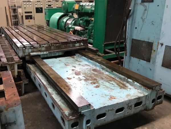 BORWERK  3600 x 1500 mm T KANALLI HAREKETLİ TABLA