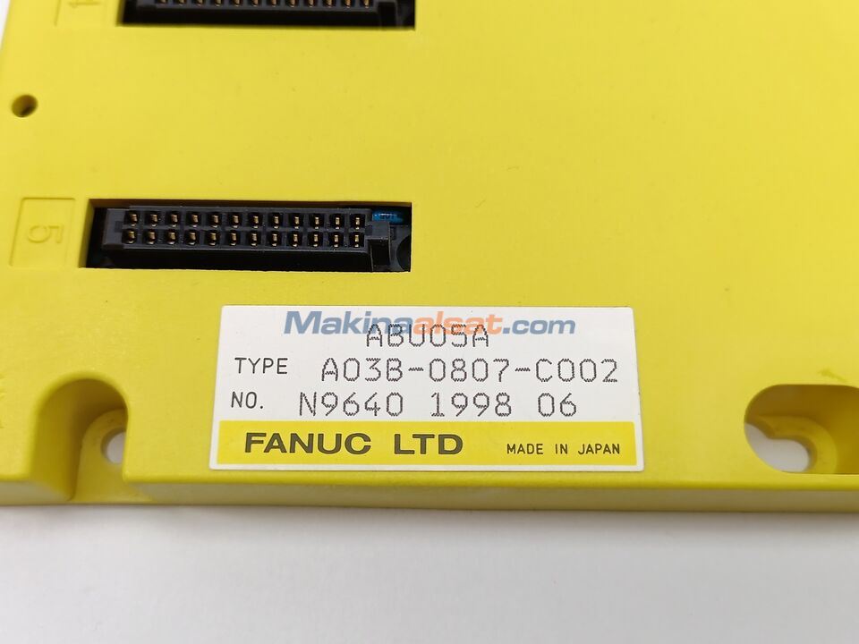 FANUC I/O MODULE A03B-0807-C002