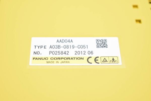 FANUC I/O MODULE A03B-0819-C051