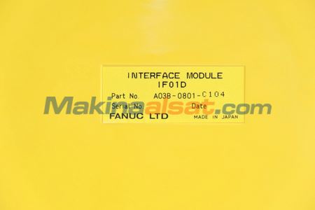 FANUC INTERFACE MODULE A03B-0801-C104