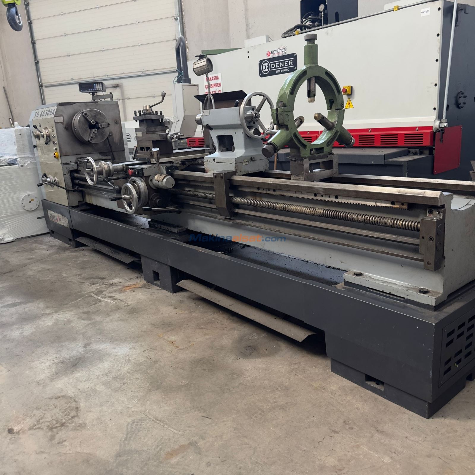 FOREMAN MARKA 3 METRE 660 ÇAP (DİJİTALLİ) 2013 MODEL ÜNİVERSAL TORNA