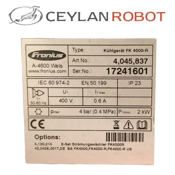 Fronius A-4600 Gazaltı Kaynak