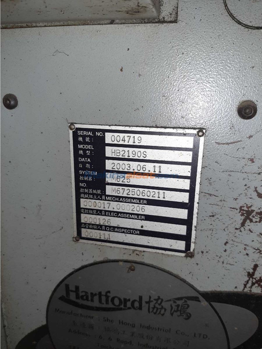 HARTFORD HB 2190S DOUBLE KOLON İŞLEME MERKEZİ