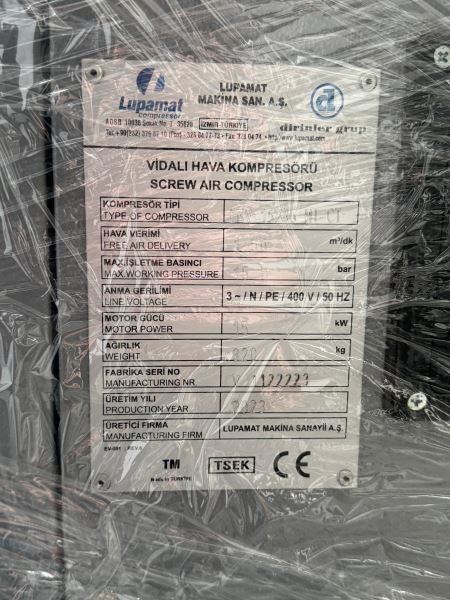 LUPAMAT TANK ÜSTÜ VİDALI HAVA KOMPRESÖRÜ