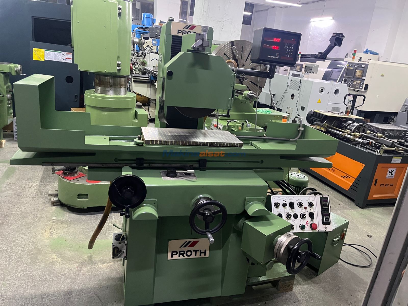 PROTH marka 300 x 600 OTOMATİK DİJİTALLİ SATIH TAŞLAMA