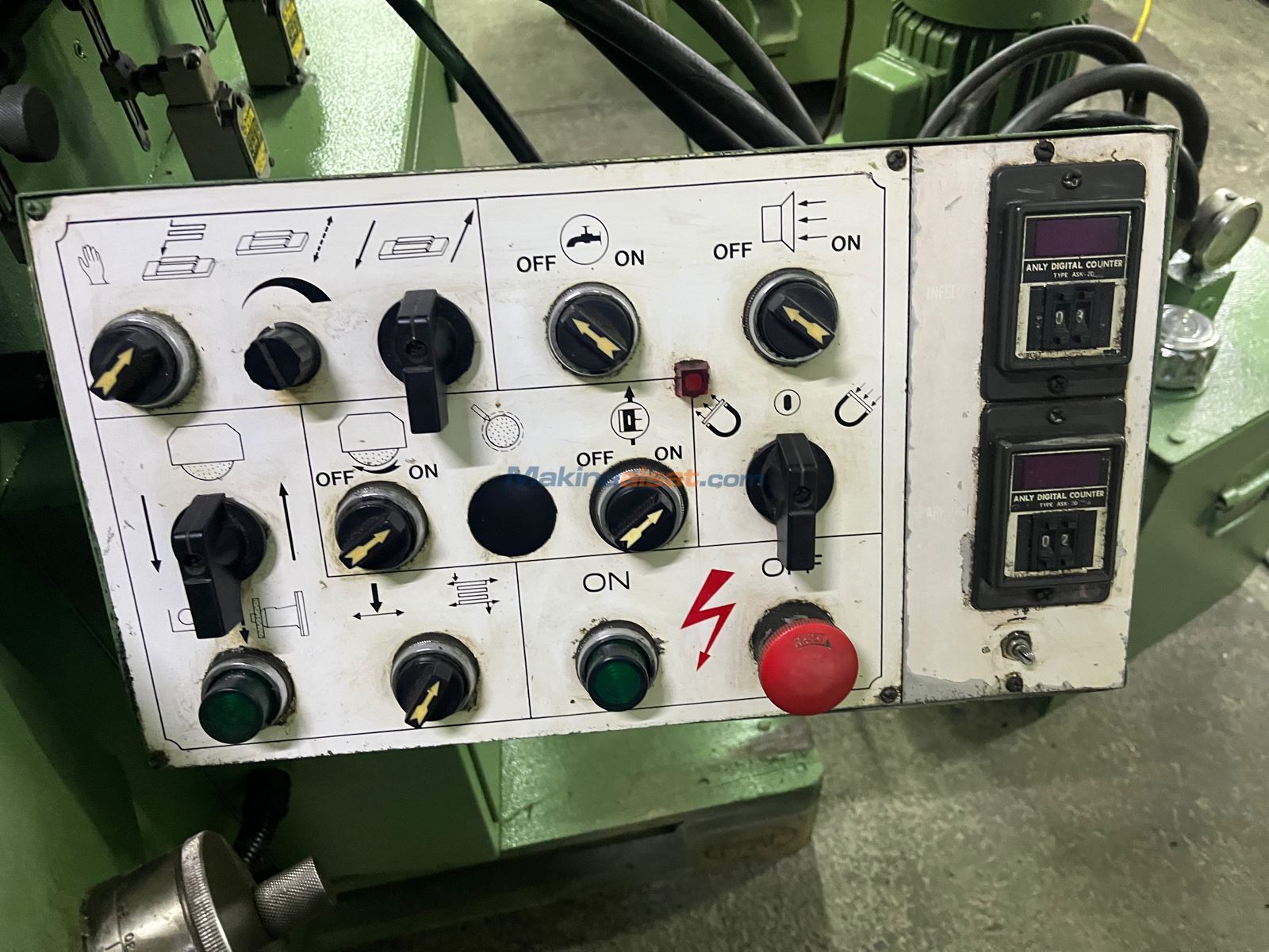 PROTH marka 300 x 600 OTOMATİK DİJİTALLİ SATIH TAŞLAMA