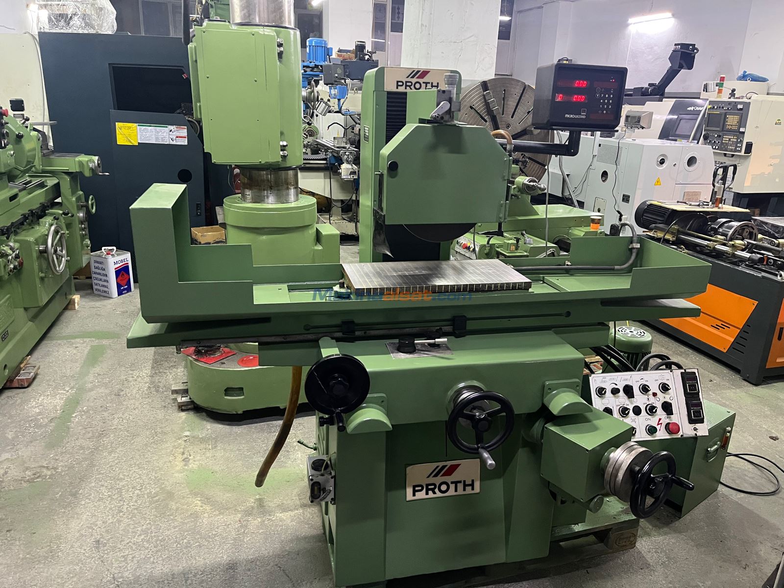 PROTH marka 300 x 600 OTOMATİK DİJİTALLİ SATIH TAŞLAMA