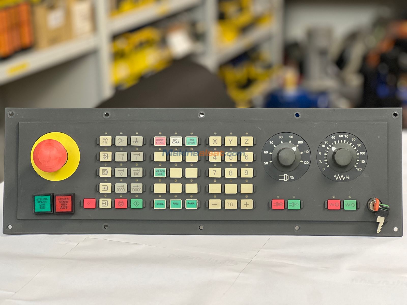 Siemens 840C 1P 6FC5103-0AD03-0AA0  Kontrol Paneli Tuş Takımı