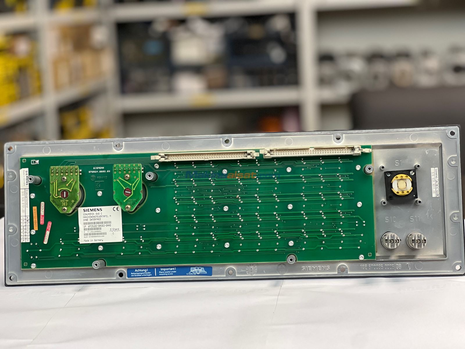 Siemens 840C 1P 6FC5103-0AD03-0AA0  Kontrol Paneli Tuş Takımı