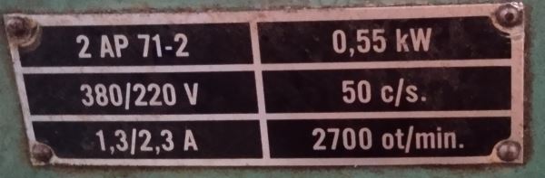 TOS SU 50A 2 METRE TORNA