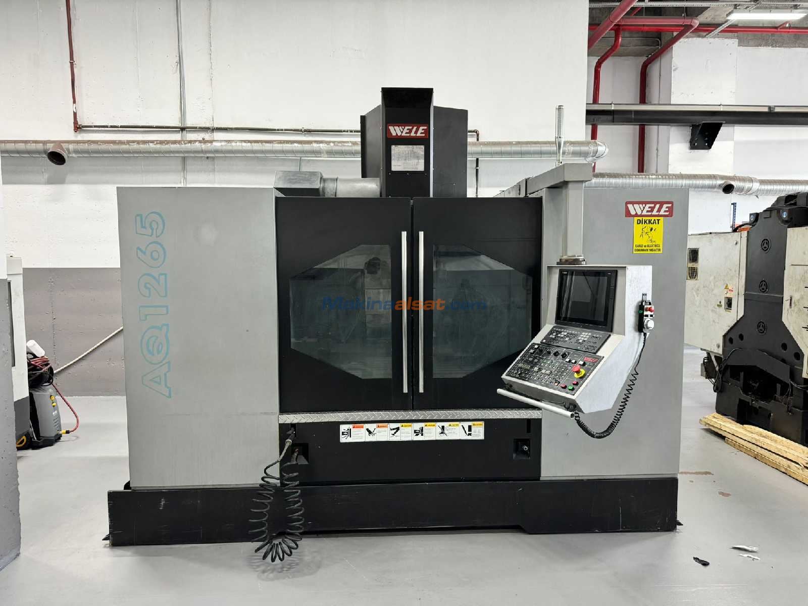 WELE AQ1265 CNC DİK İŞLEME MERKEZİ