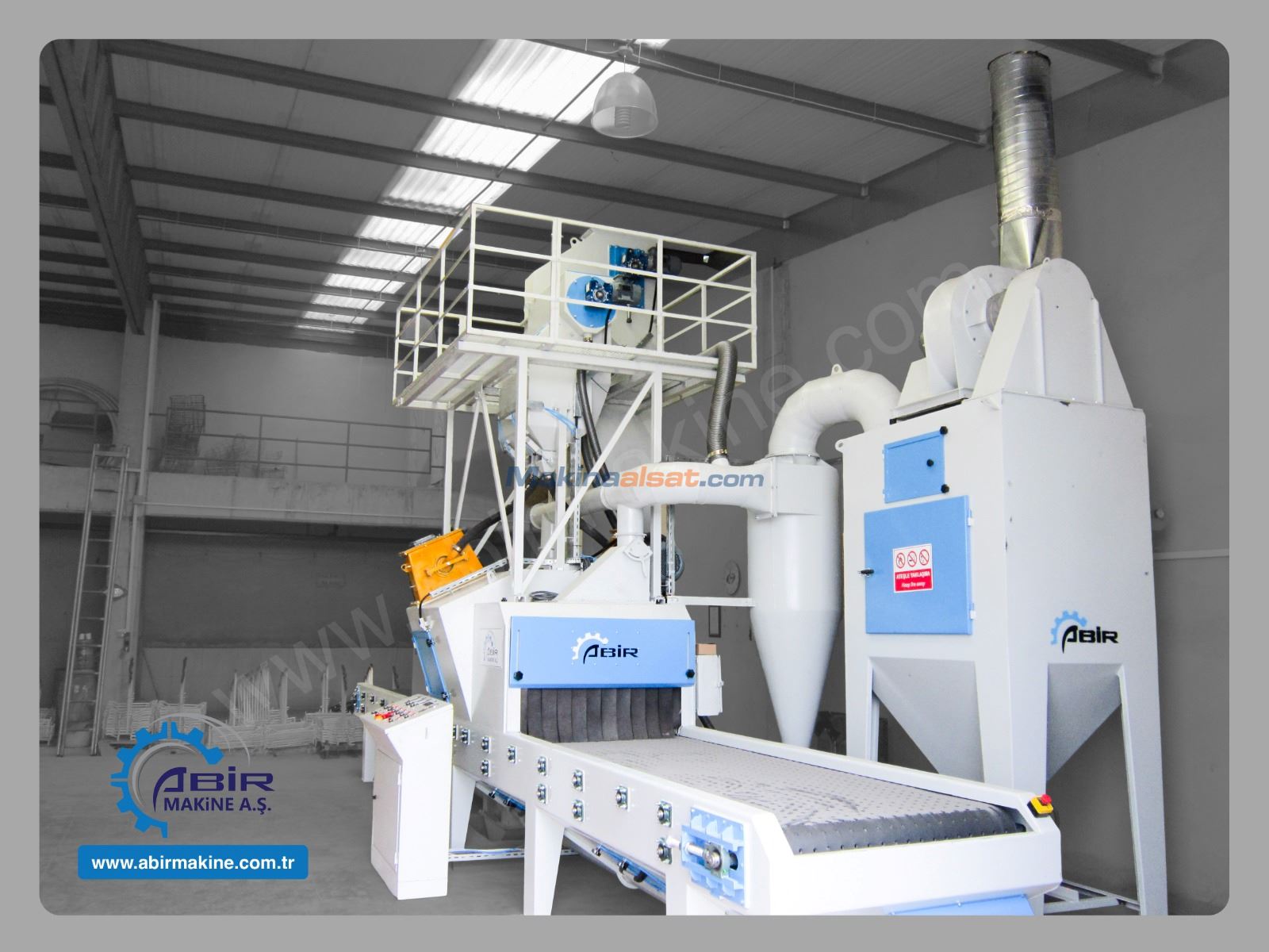 1000x300 mm Parke ve Doğal Taş Kumlama