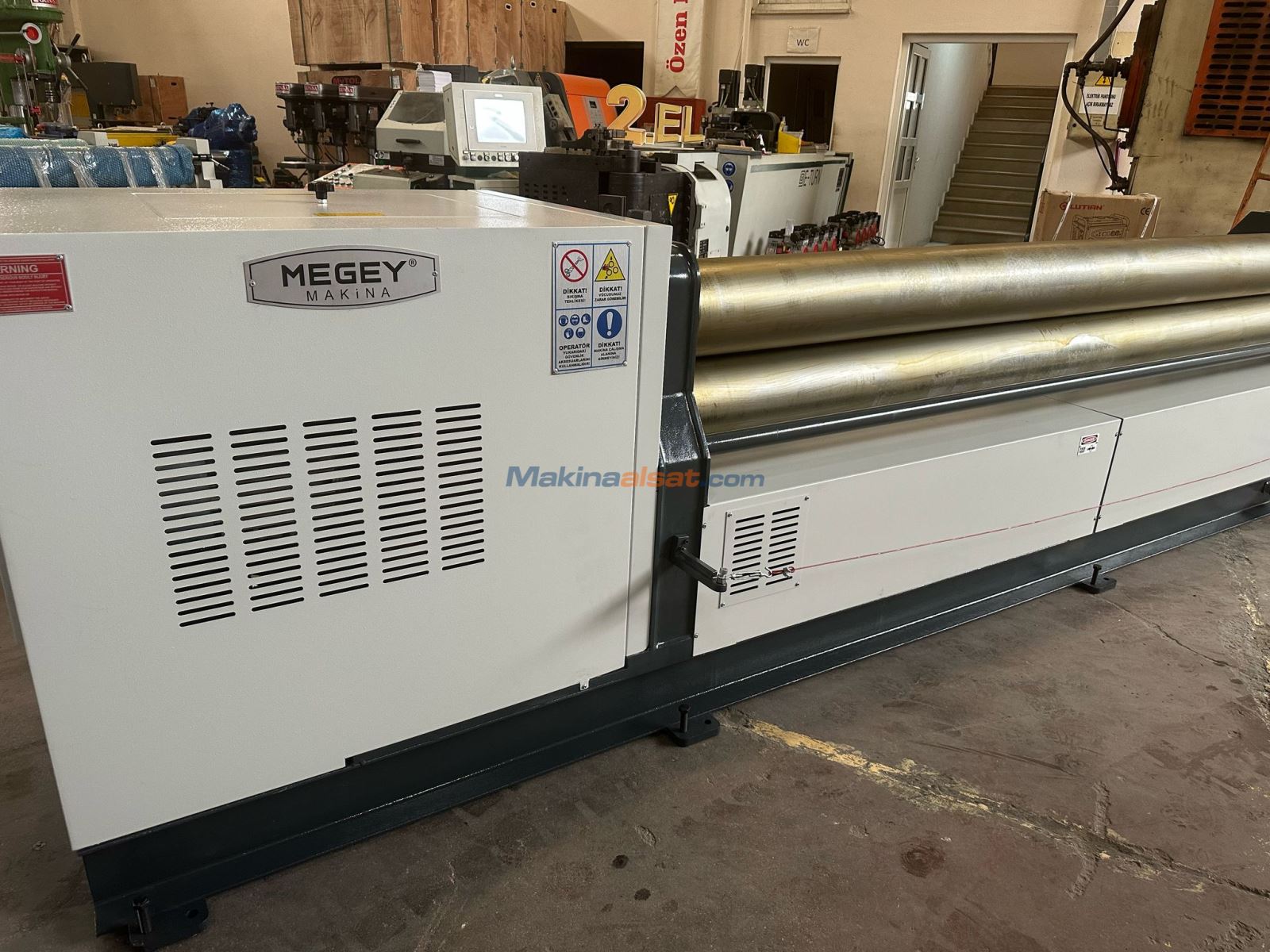 3 METRE 6 MM MOTORLU SİLİNDİR