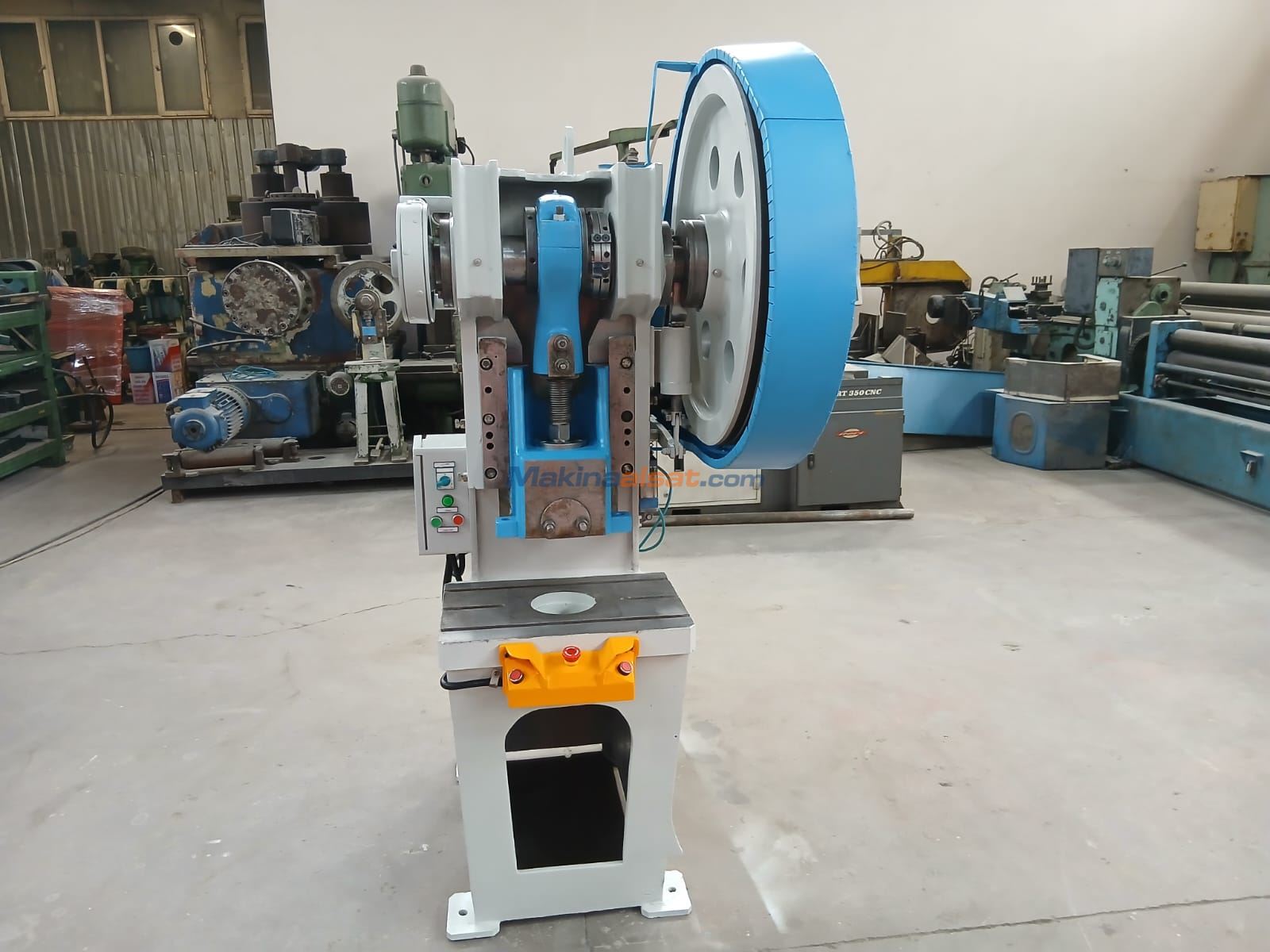 35 TON ÇELİK GÖVDE EKSANTRİK PRES