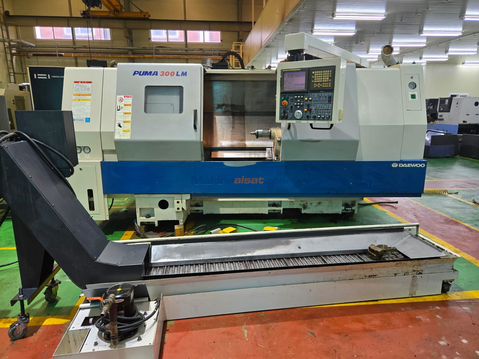 Doosan Puma 300LMB C eksen 6 Canlı takım CNC Torna