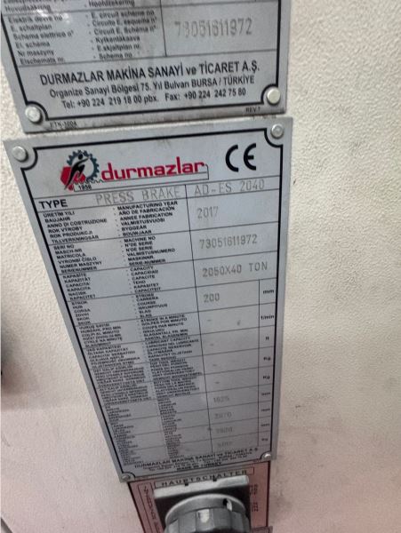 DURMA SERVO ABKANT PRES