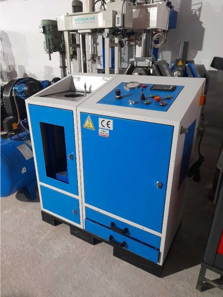 HİDROLİKSAN HORTUM SIKMA PRESİ
