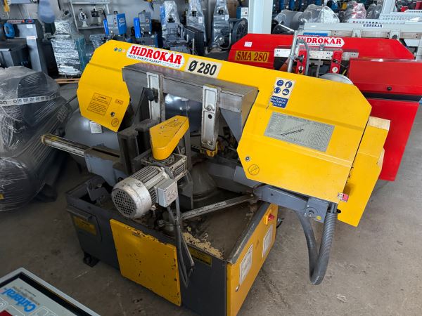 KESMAK KMO 280 DG 2016 MODEL AÇILI TAM OTOMATİK ŞERİT TESTERE