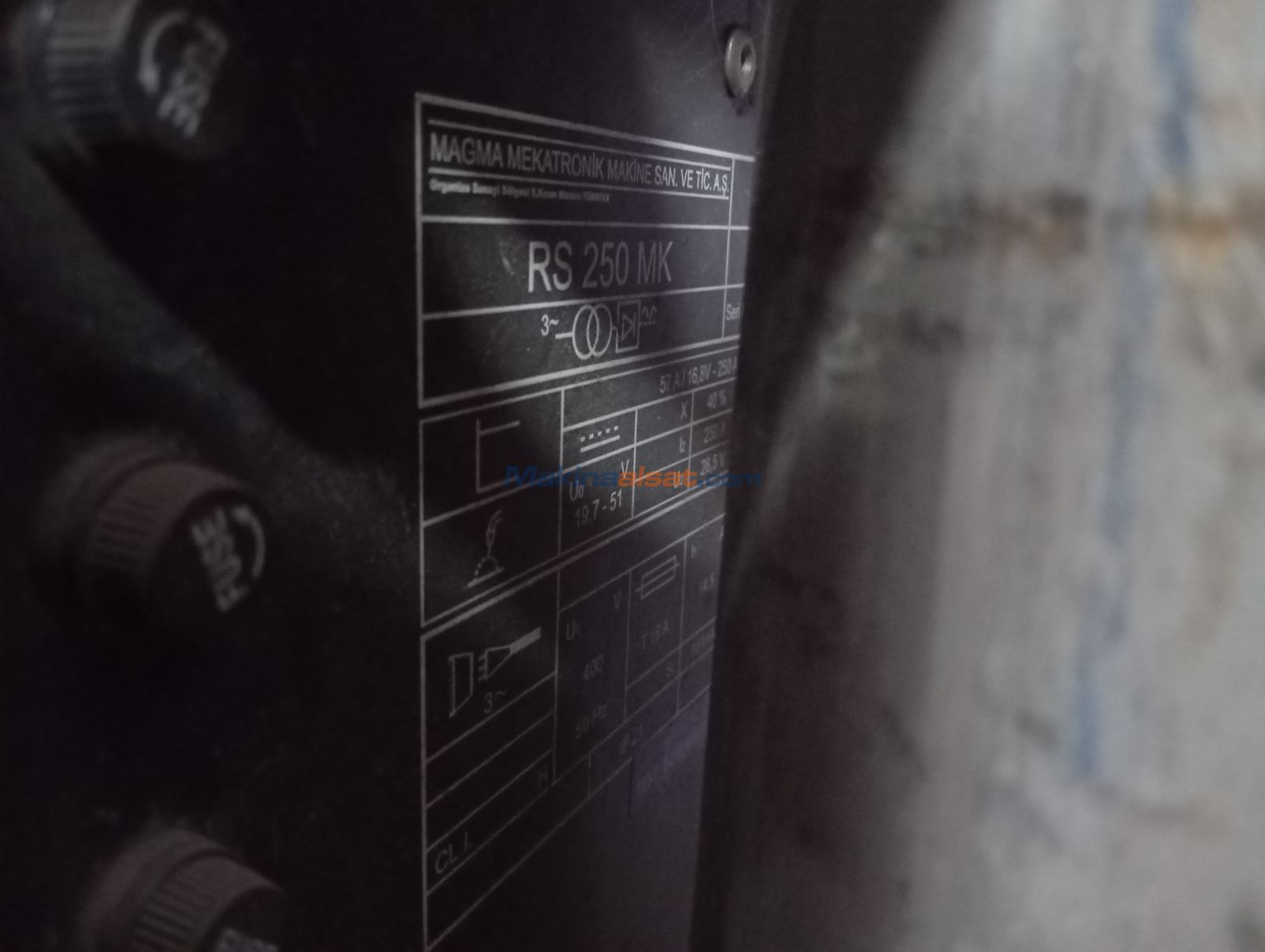 MAGMAWELD RS 250 MK  Gazaltı Kaynak