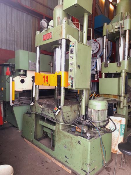 ÖZKOÇ ÇİFT TESİRLİ 180 TON 740 x 510 TABLA HİDROLİK PRES