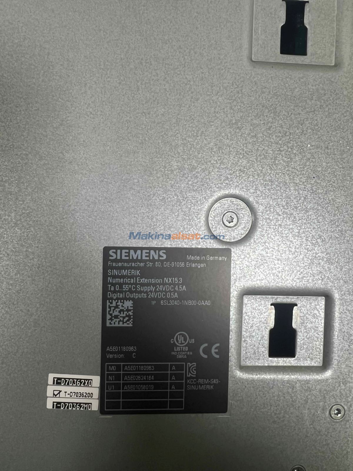 SIEMENS 840D SL - 6SL3040-1NB00-0AA0 Numerical Extension Box