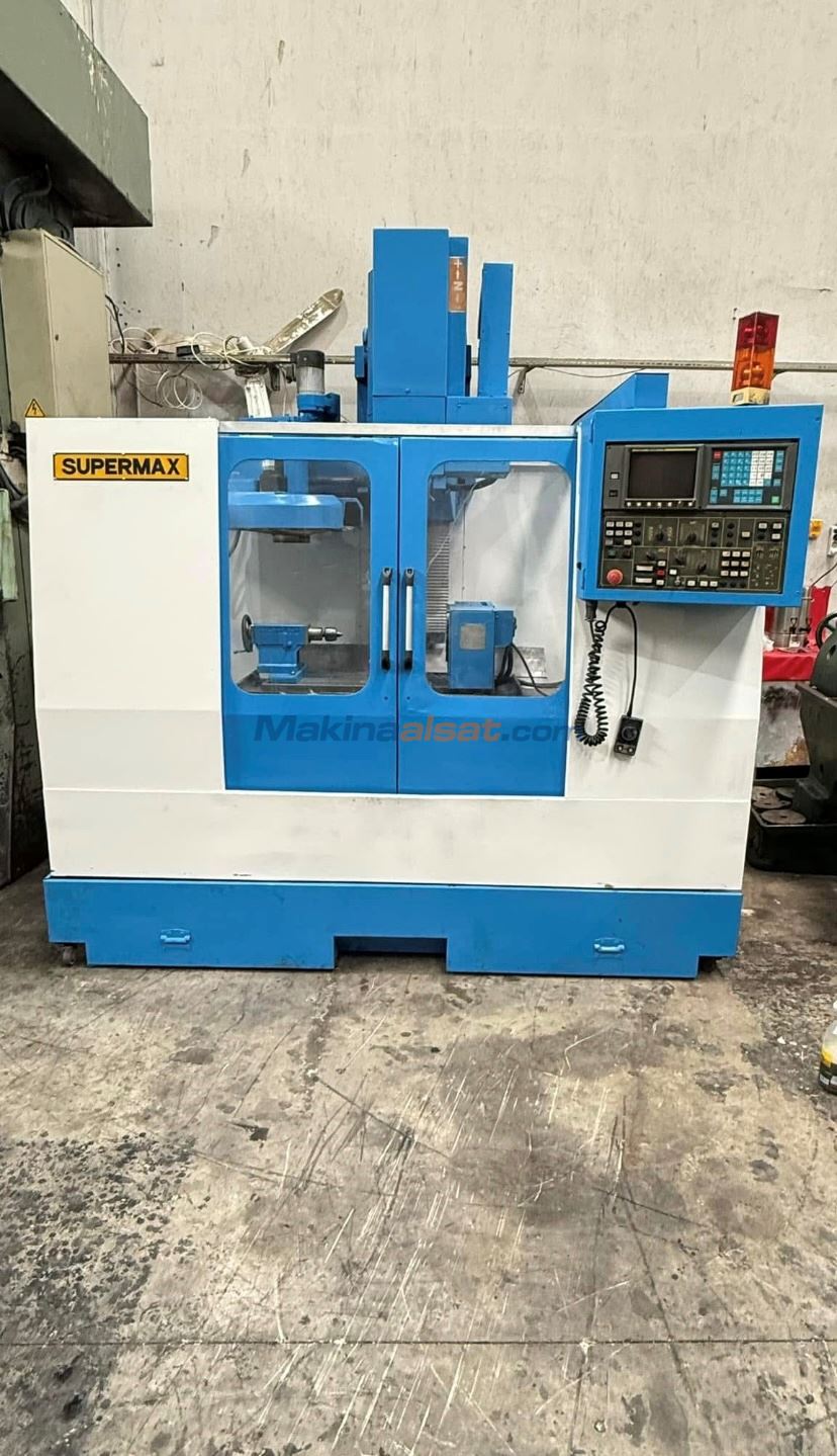SÜPERMAX FANUK KONTROL DİVZÖRLÜ PUNTALI  İŞLEME MERKEZİ