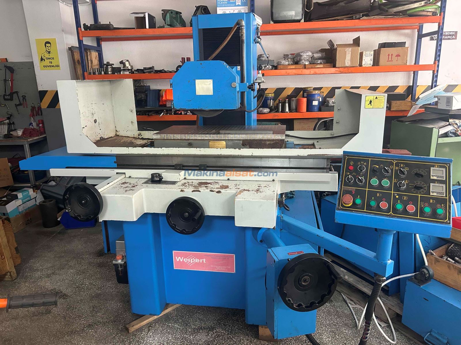 WEIPERT MARKA 400X800 SATIH TAŞLAMA