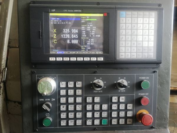 12 inç C Eksenli CNC Torna
