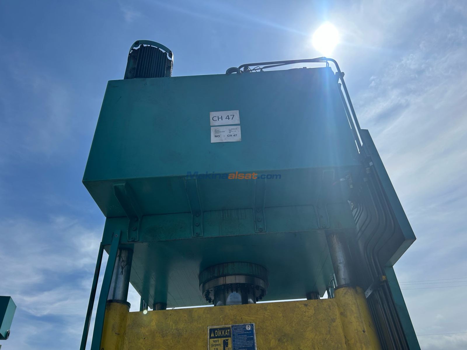250 TON ÇİFT TESİR HİDROLİK PRES