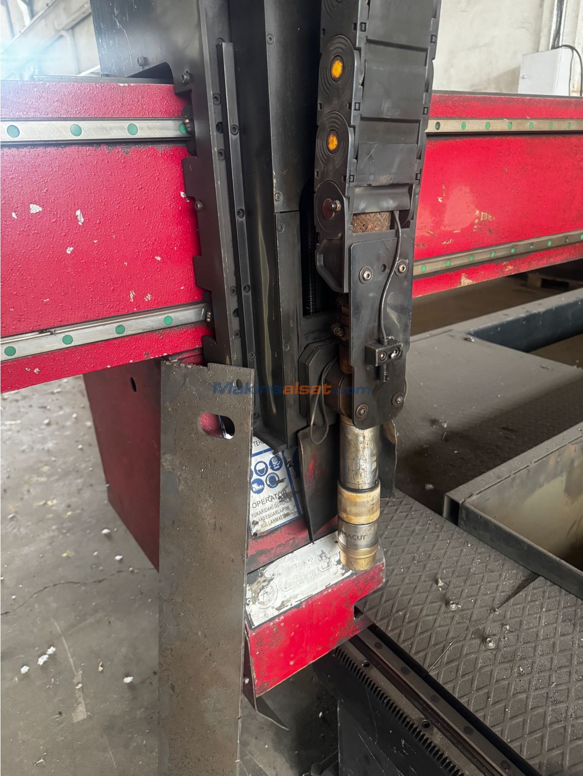 3000 x  1200 - 260 amper Alfatech Plazma