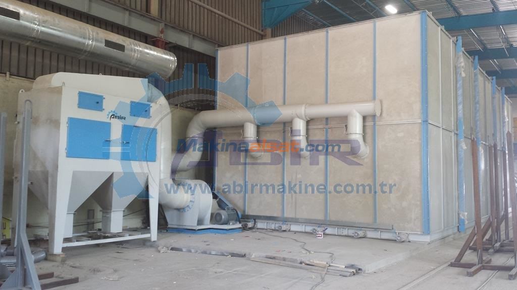 5000x8000x4000 mm Kumlama Odası