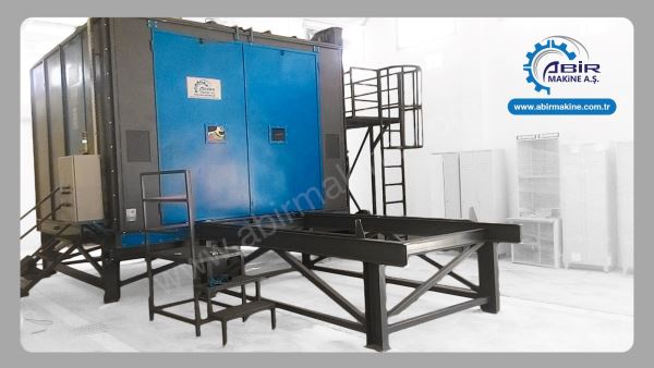 5000x8000x4000 mm Kumlama Odası