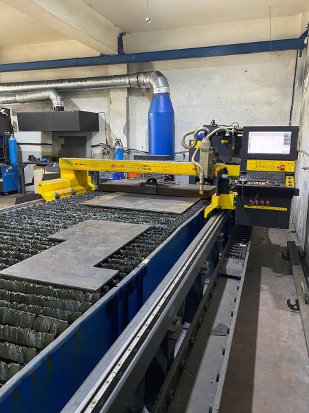 AJAN CNC 2000 x 6000 MM OKSİJEN PLAZMA KESİM