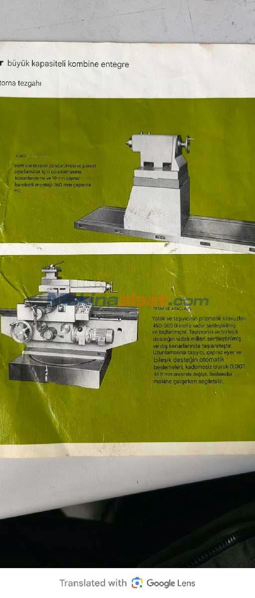 AYNA ÇAPI 1800 MM ÇAP TORNASI