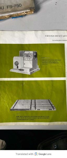 AYNA ÇAPI 1800 MM ÇAP TORNASI